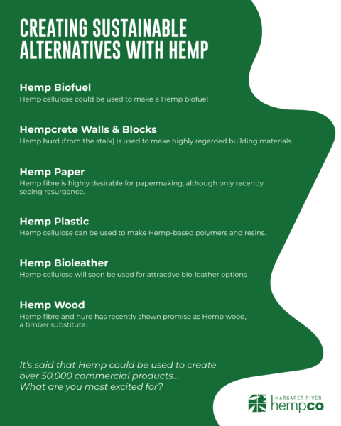 Is Hemp Sustainable - Eco-friendly Hemp alternatives