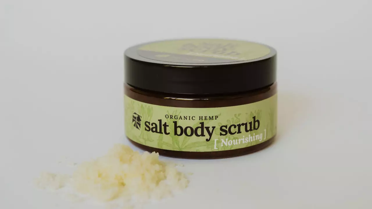 Organic Salt Body Scrub Nourishing