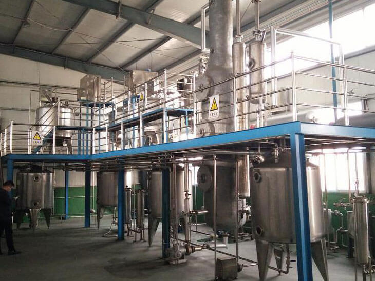 20 ton per day cooking oil refining plant